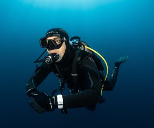 L'équipe de PS Diving : Antoine LESTRADE E4, DEJEPS
